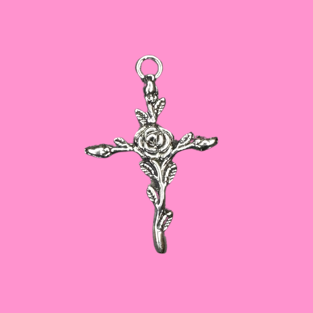 "Petals of Faith" Loc Charm